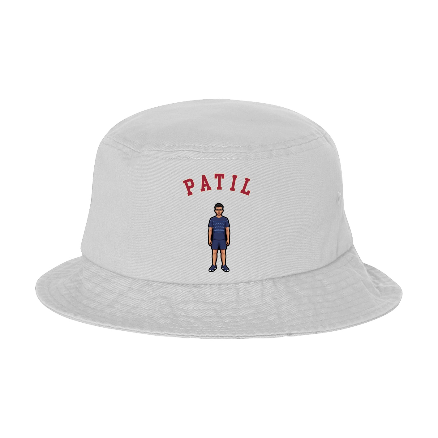 Bucket Cap — Shirsey Arch in White