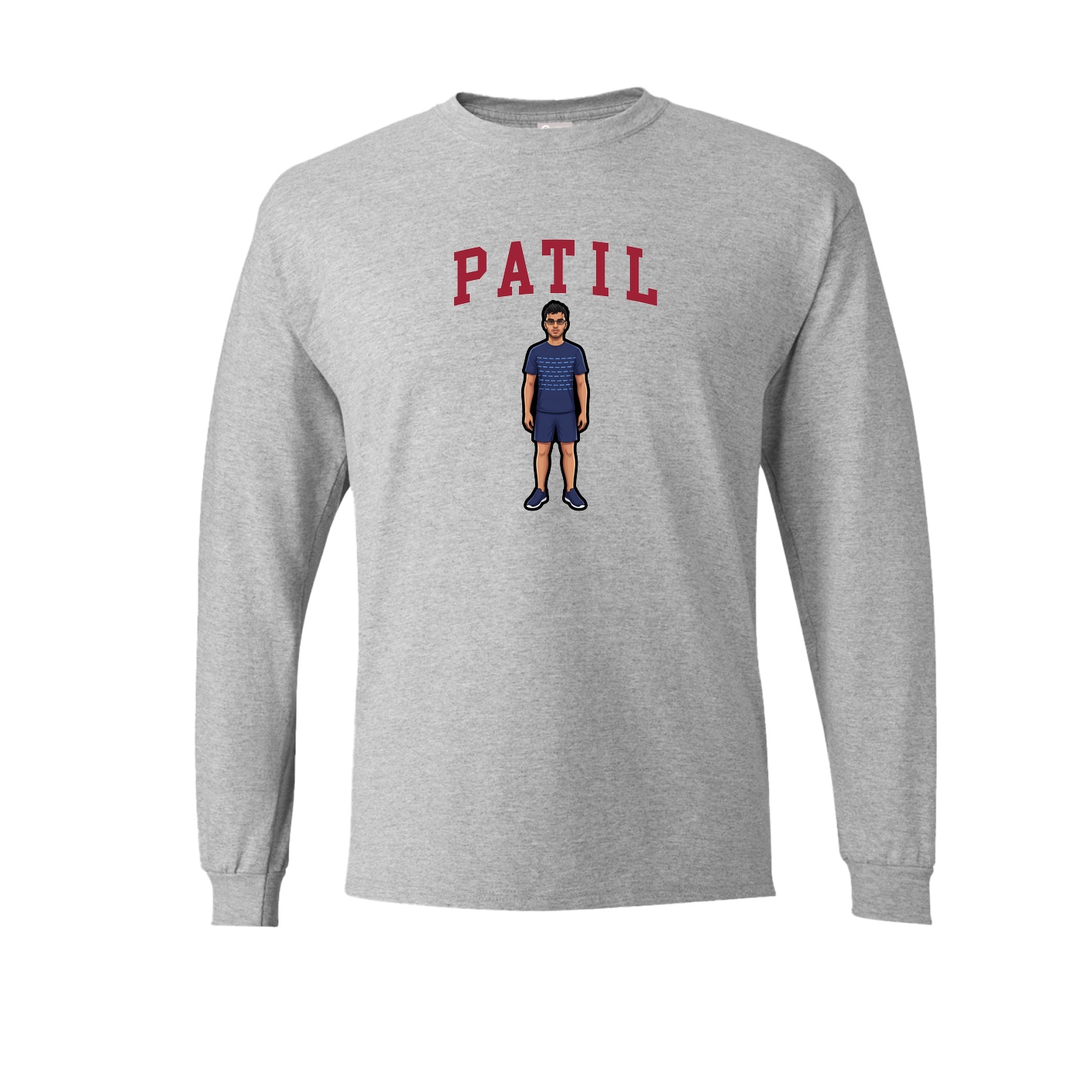 Long Sleeve Tee — Shirsey in Grey