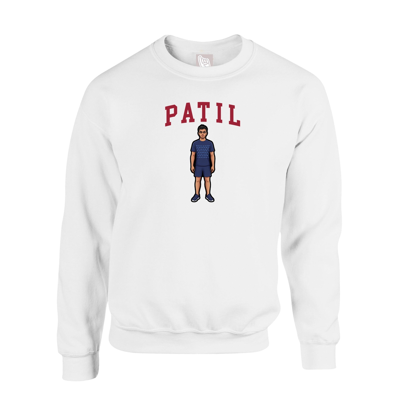 Fleece Crew — Shirsey in White