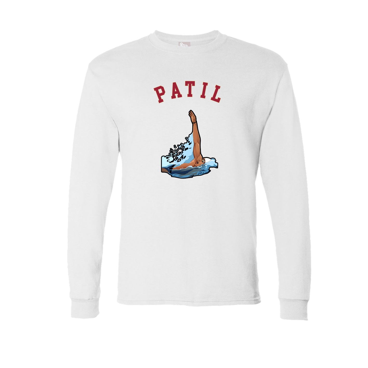Long Sleeve Tee — Shirsey Arch in White