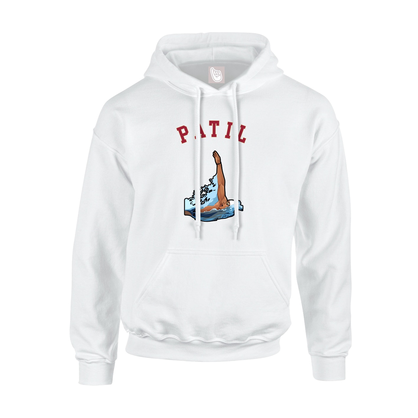 Hoodie — Shirsey Arch in White