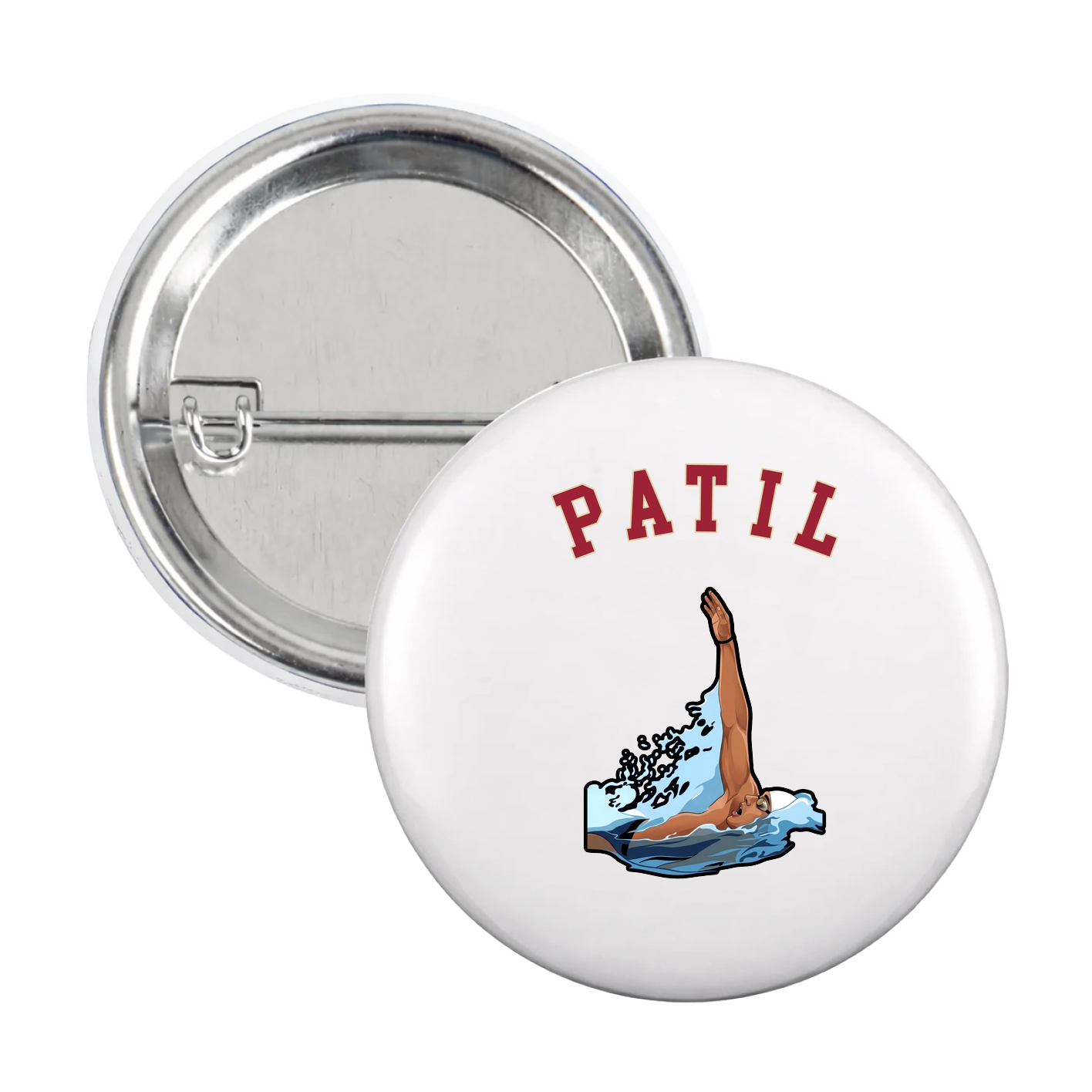 Game Day Button — Shirsey Arch in White