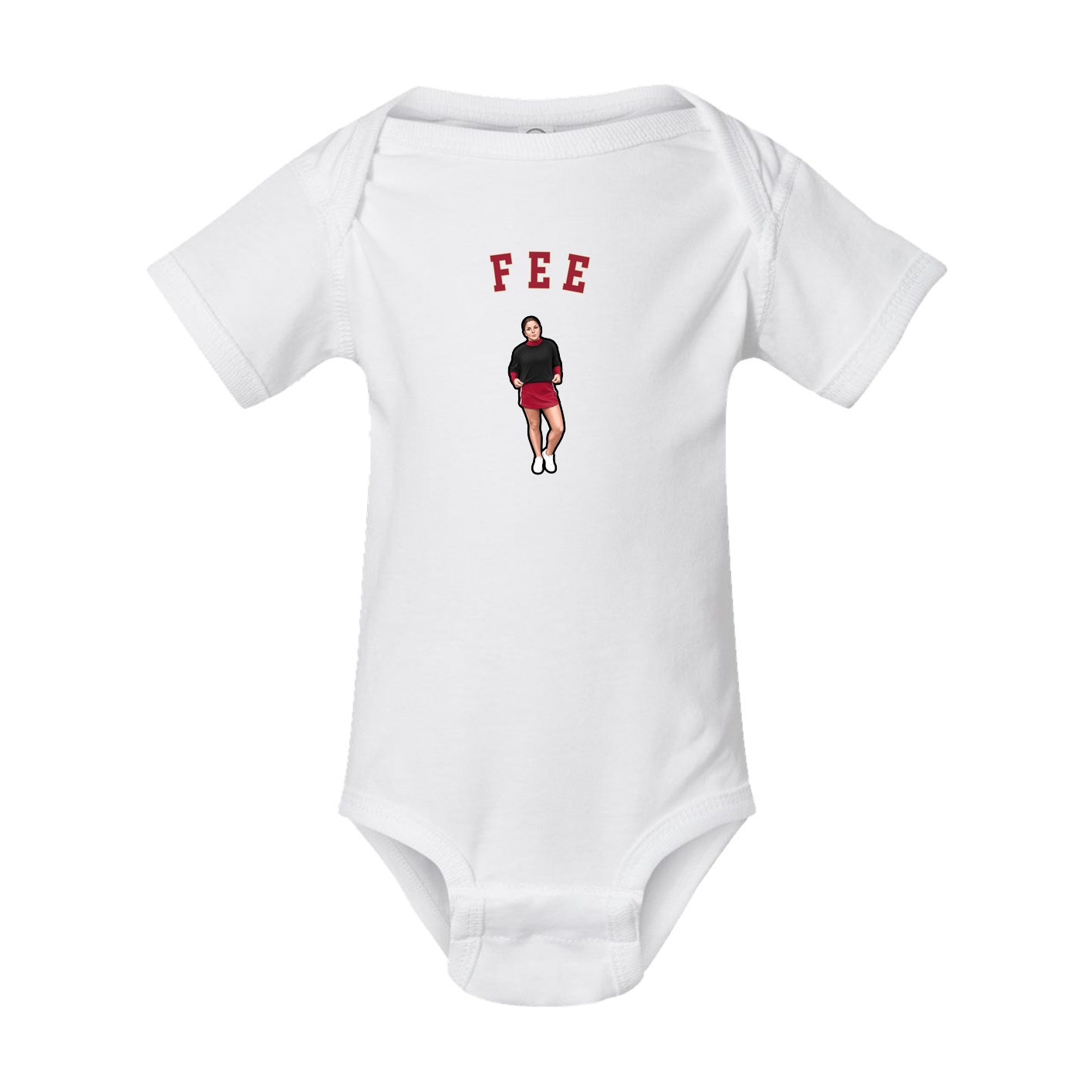 Baby Onesie — Shirsey Arch in White