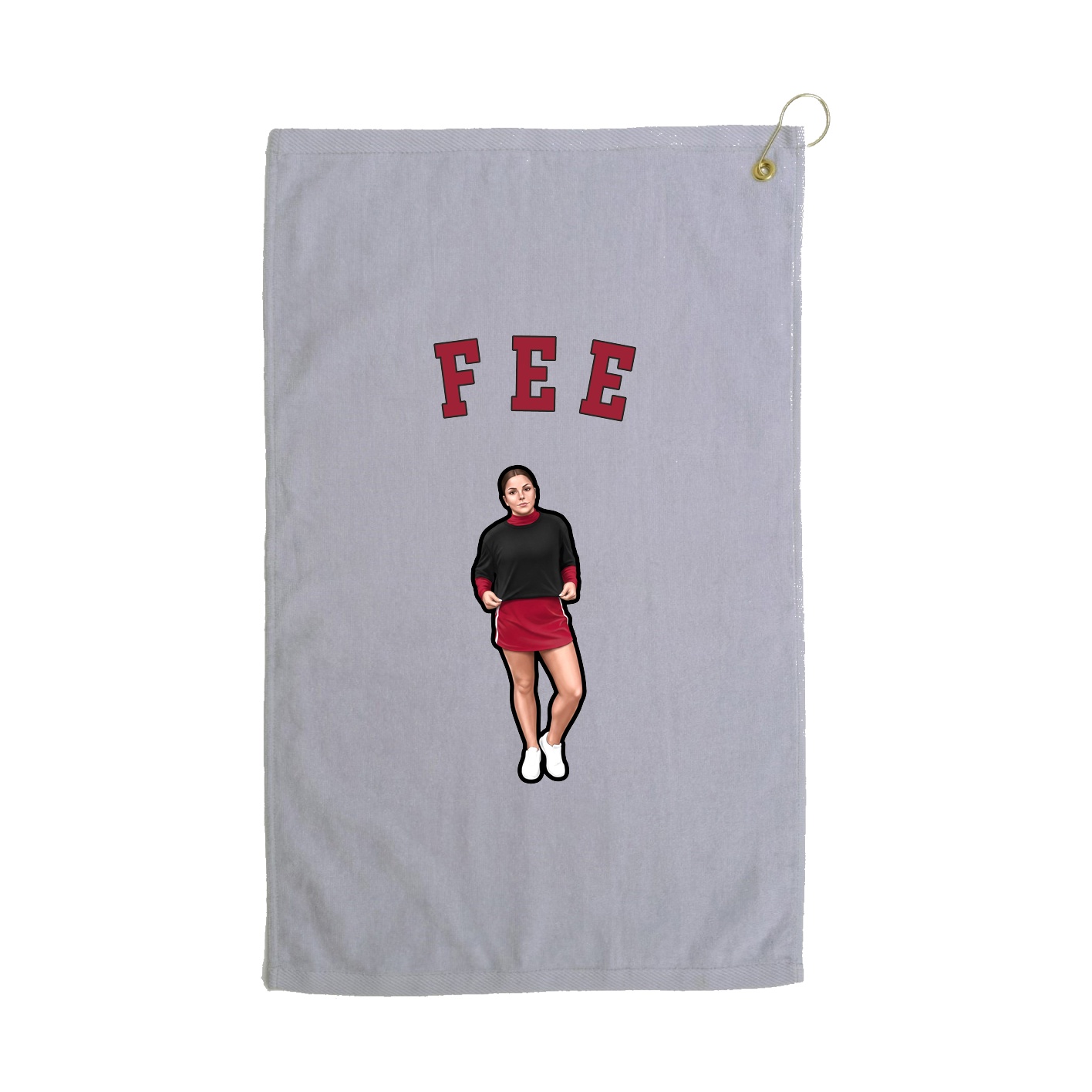 Golf Towel — Shirsey Arch in Grey