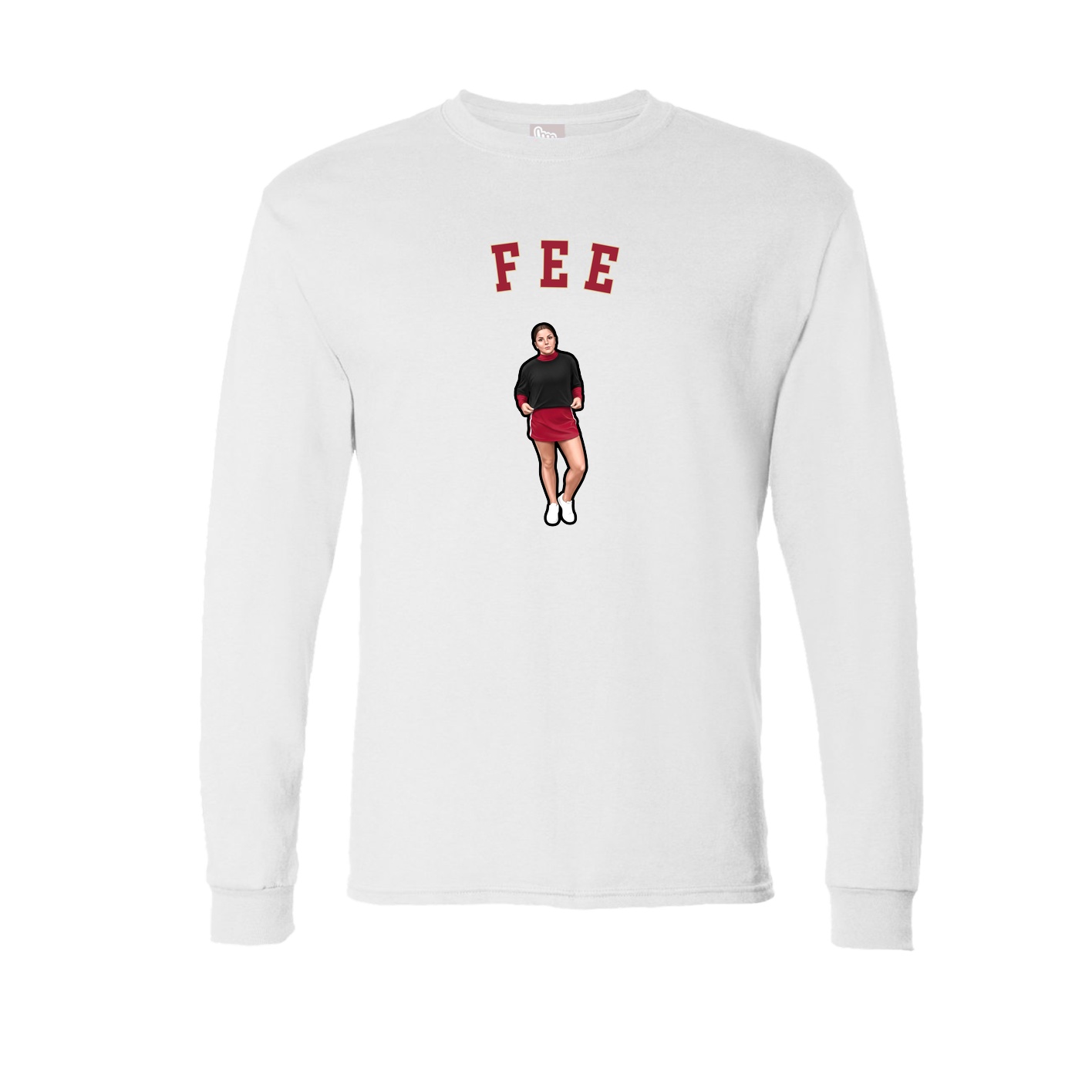 Long Sleeve Tee — Shirsey Arch in White