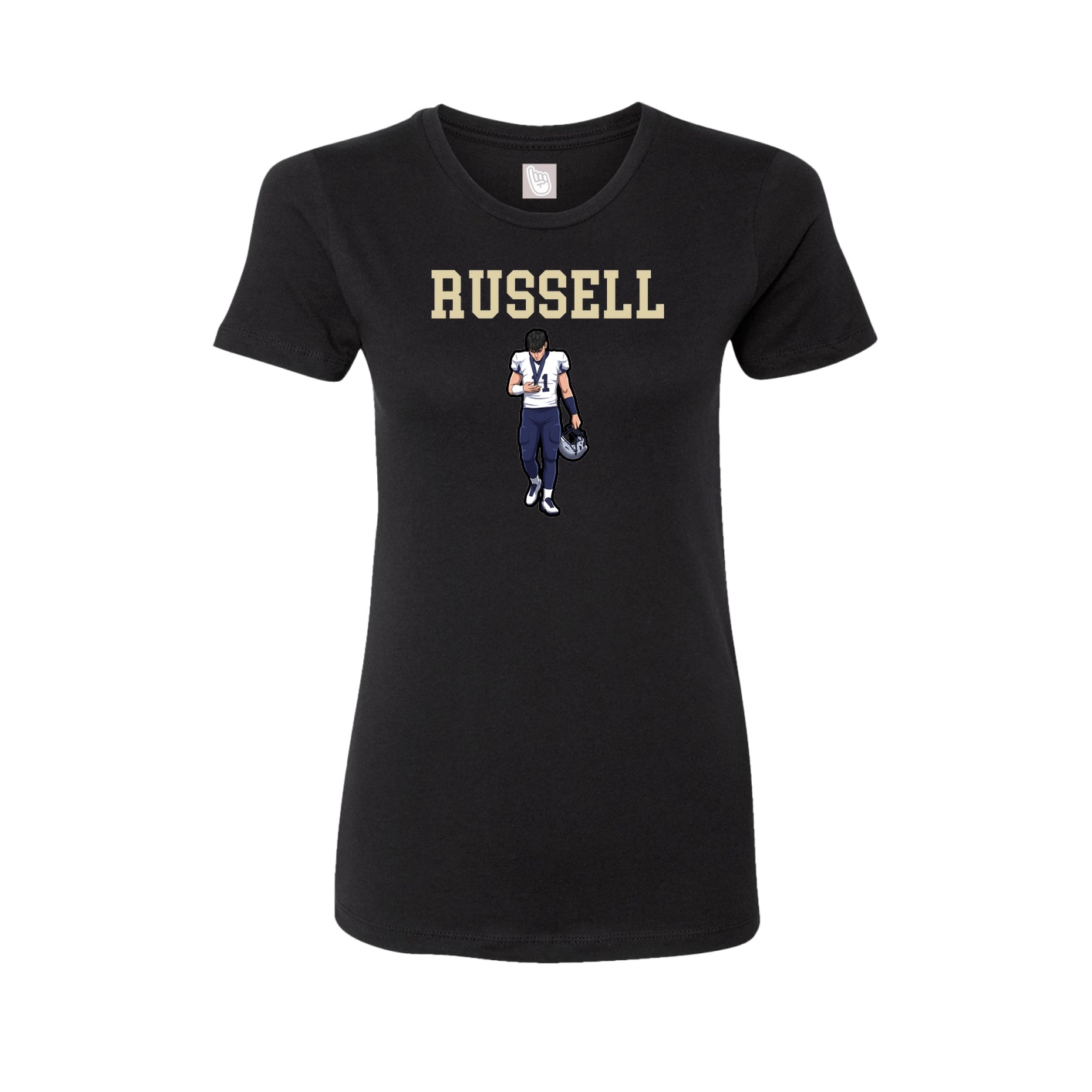 Fitted Women's Tee — Shirsey in Black