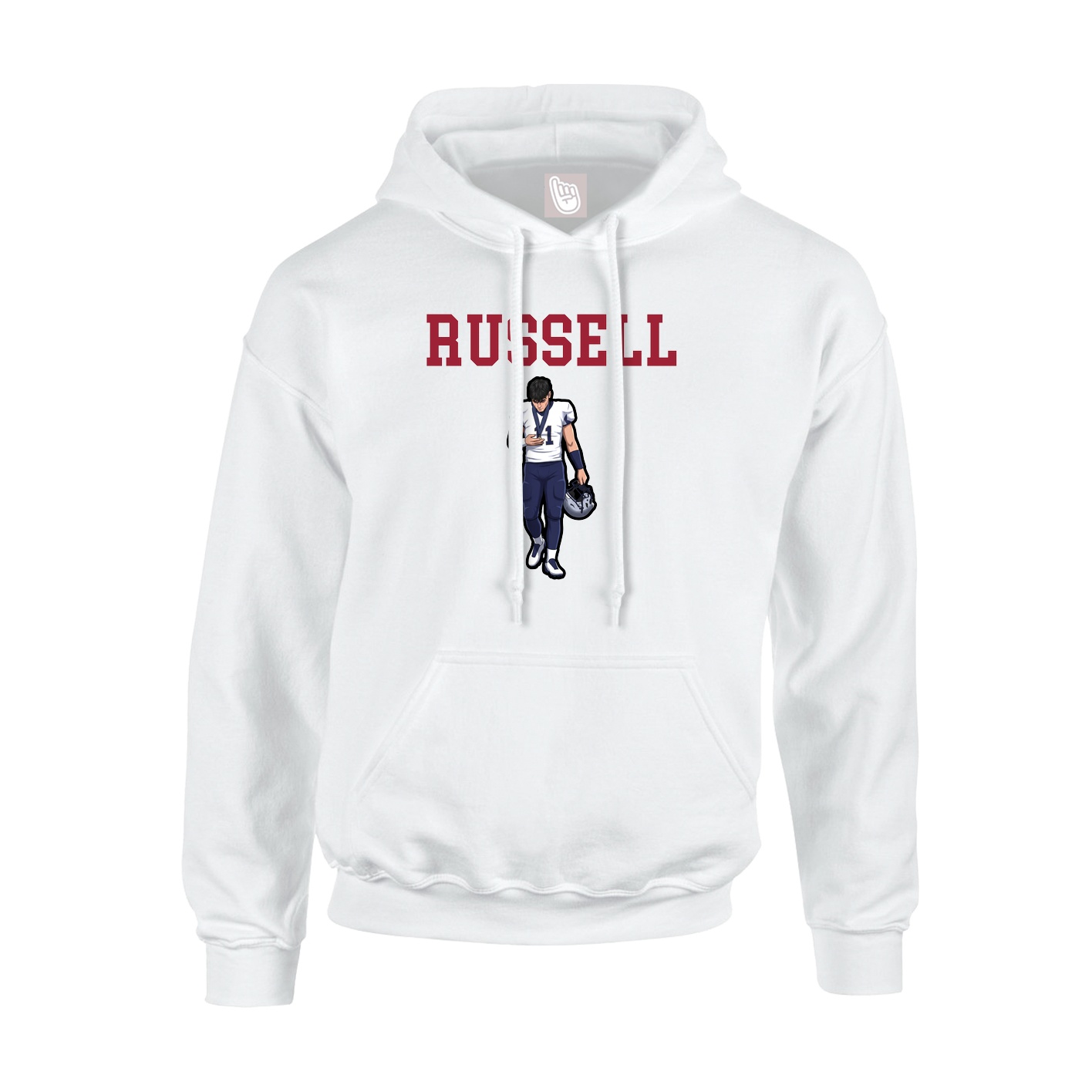 Youth Hoodie — Shirsey in White
