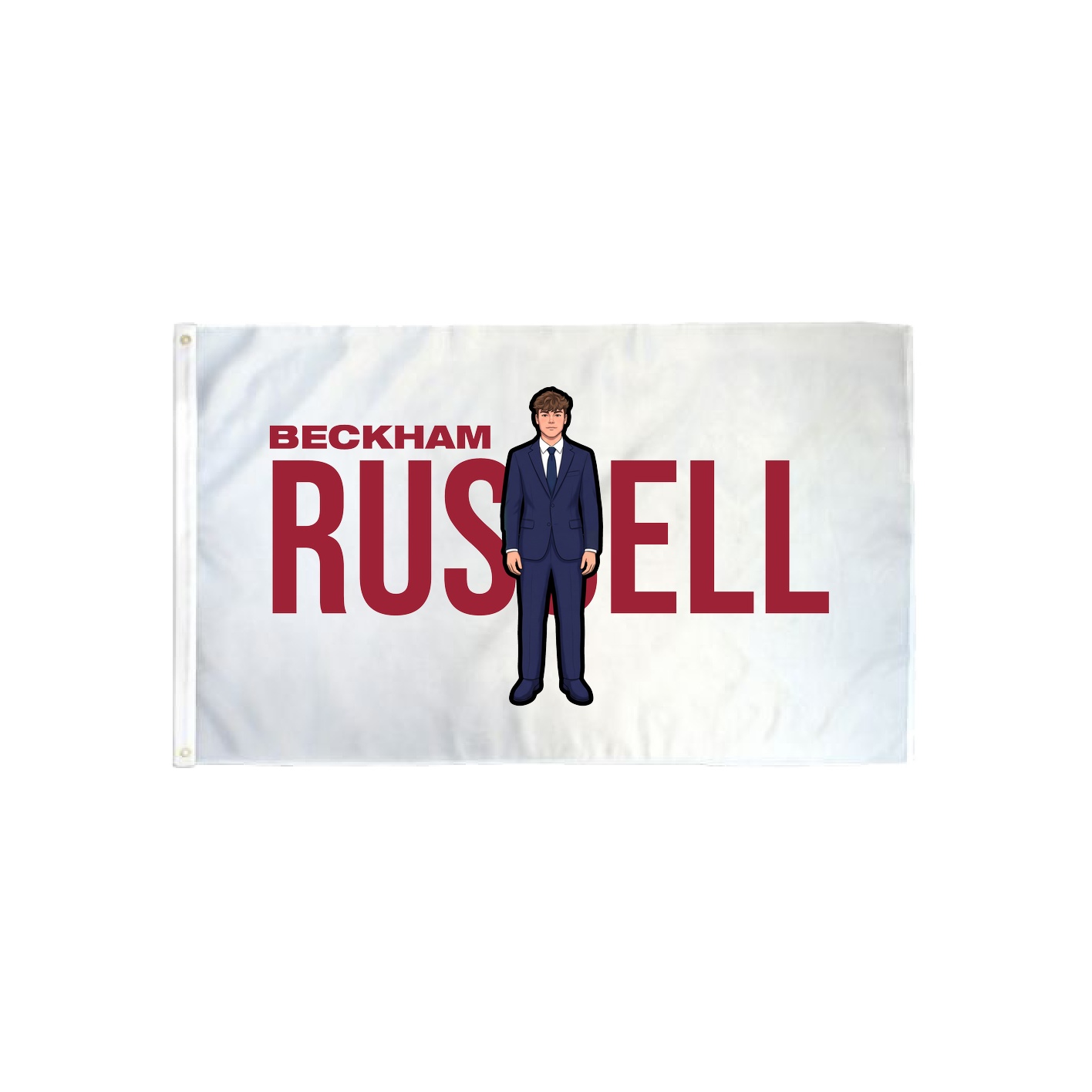 3x5 Flag — Player Name in Classic