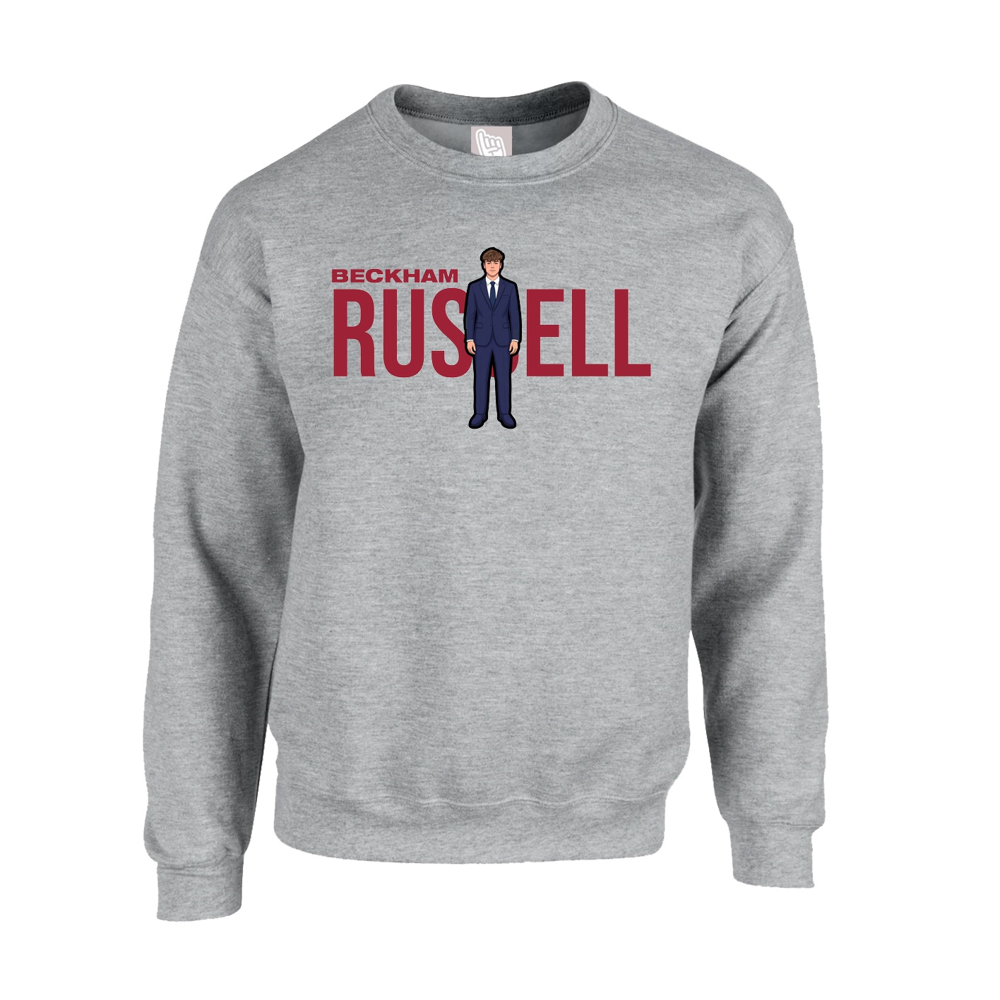 Fleece Crew — Player Name in Grey