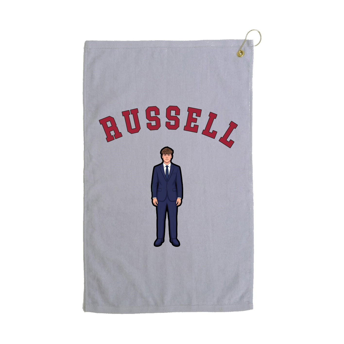 Golf Towel — Shirsey Arch in Grey