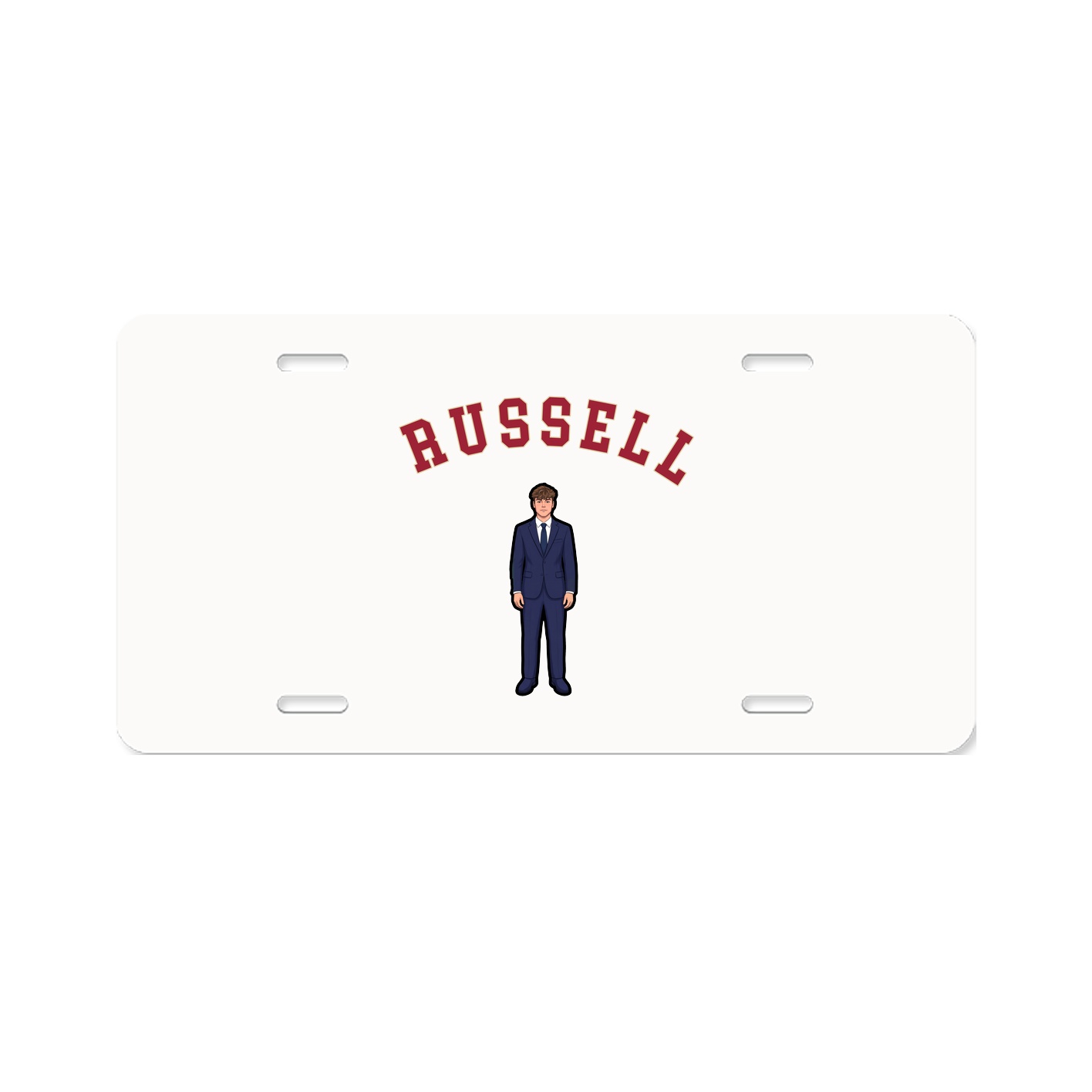 License Plate — Shirsey Arch in Classic