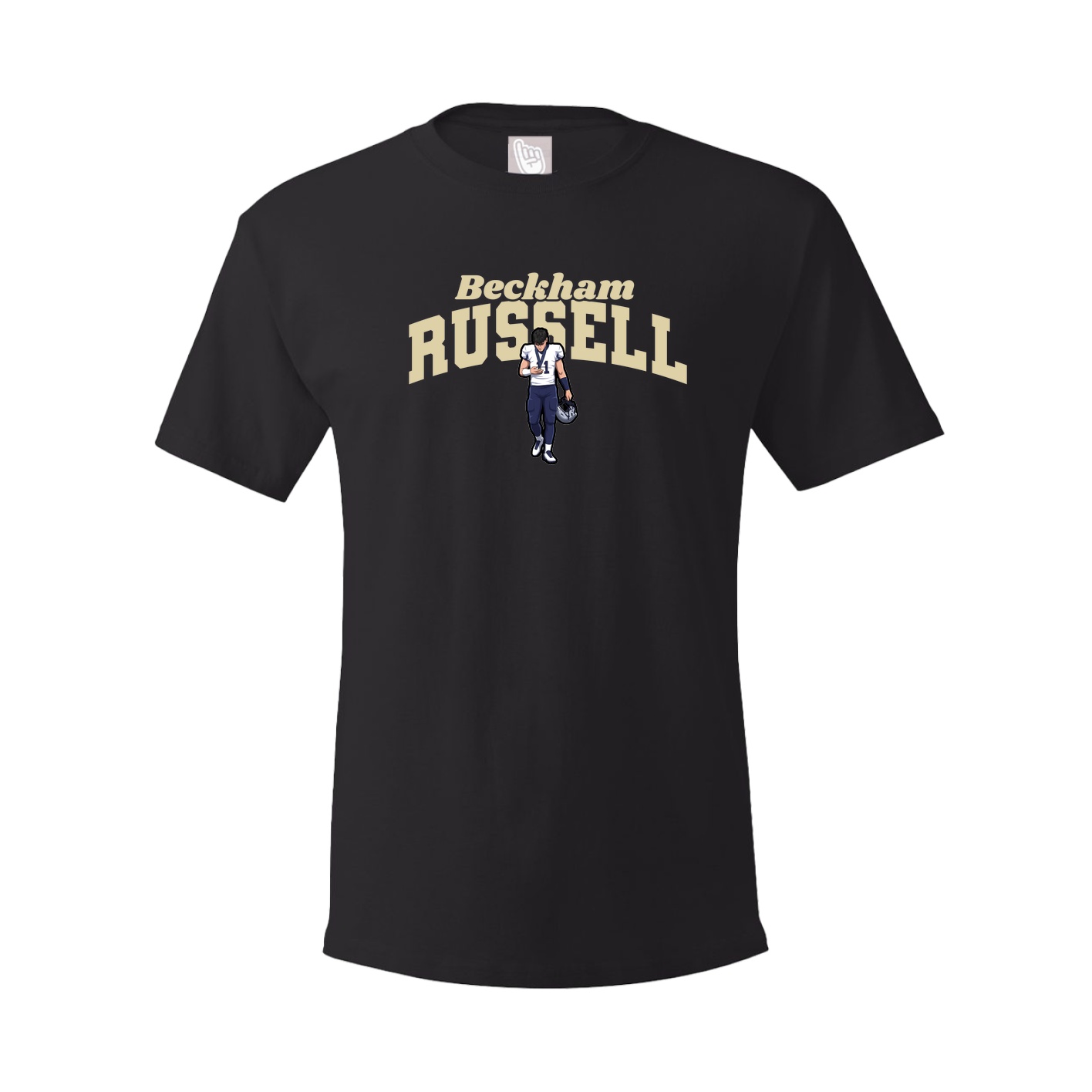 Youth Tee — Signature Arch in Black