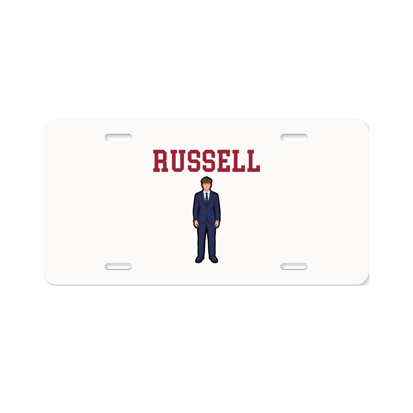 License Plate — Shirsey in Classic