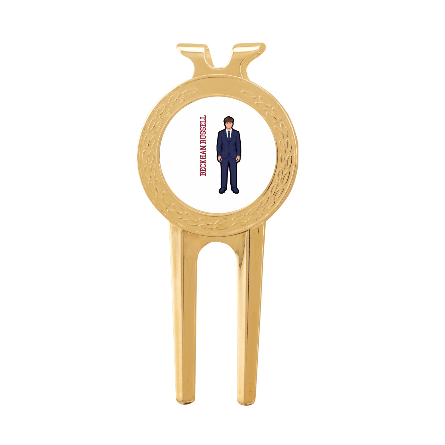 Divot Tool with Ball Marker — Name Vertical in Classic