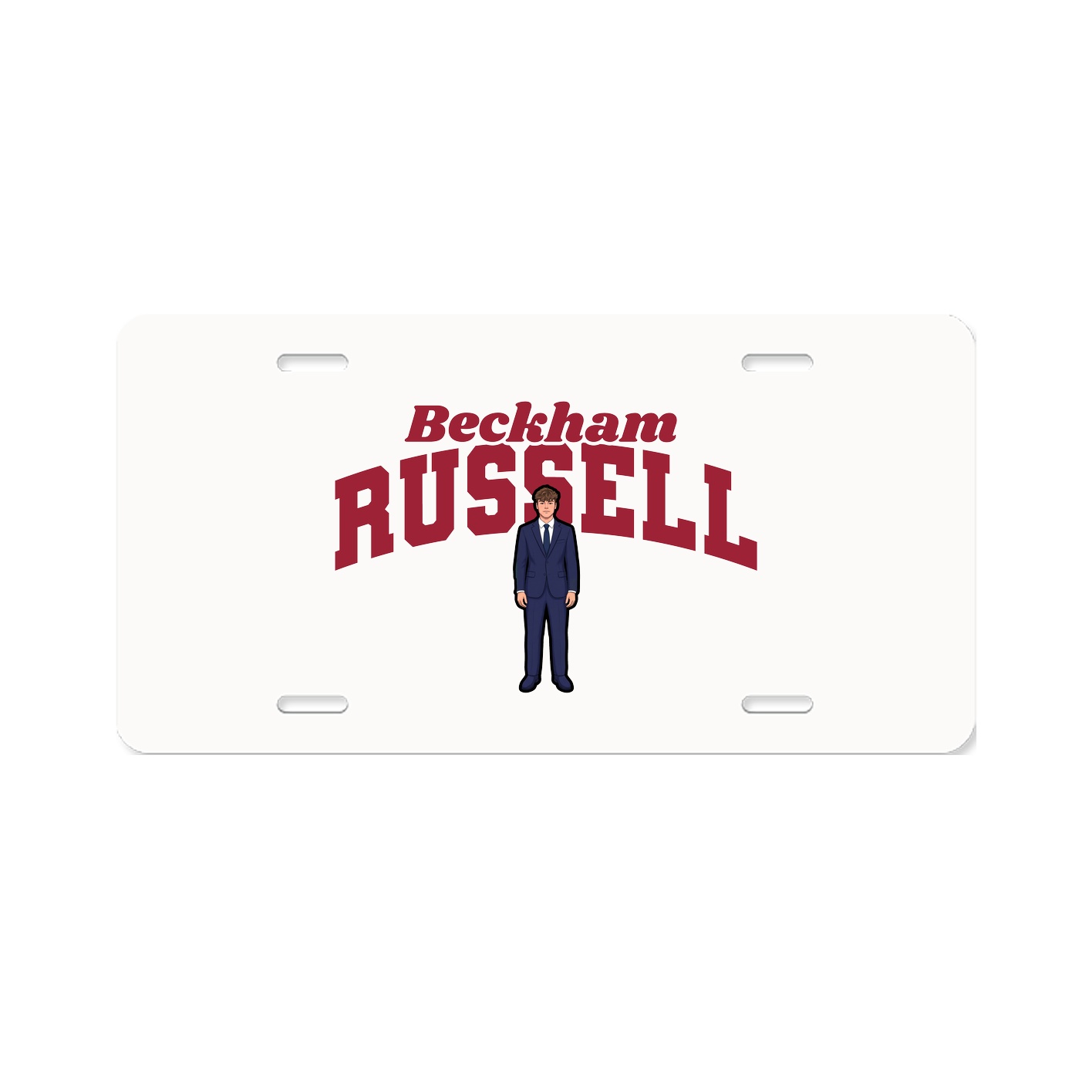 License Plate — Signature Arch in Classic