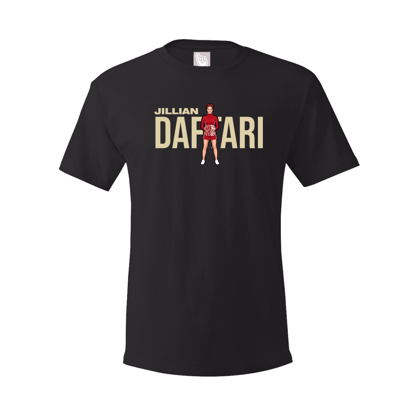 Youth Tee — Player Name in Black