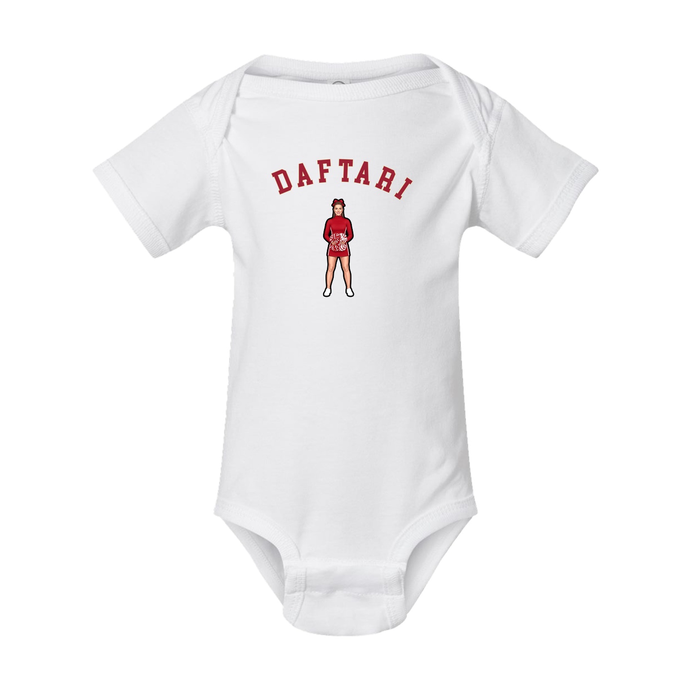 Baby Onesie — Shirsey Arch in White