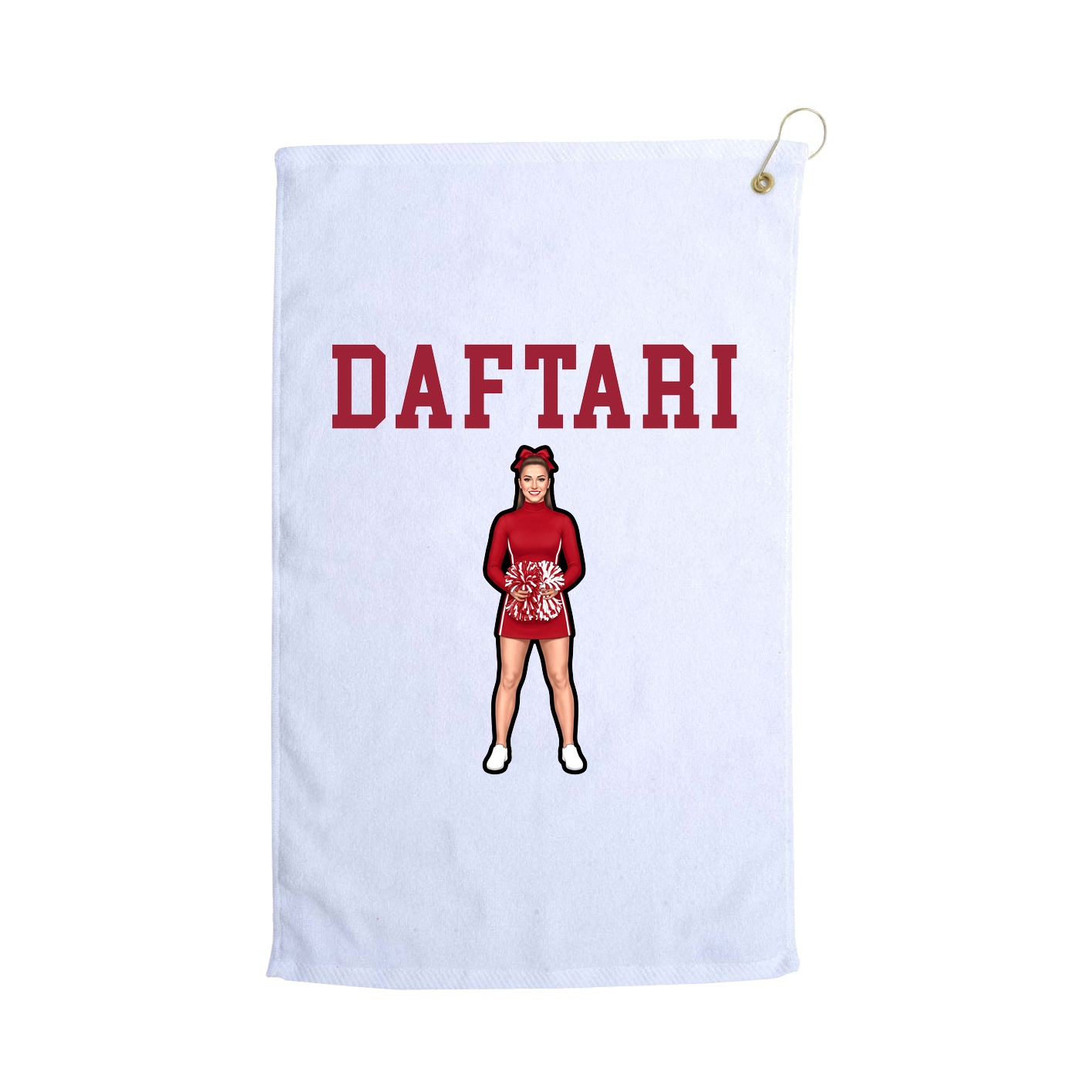 Golf Towel — Shirsey in White