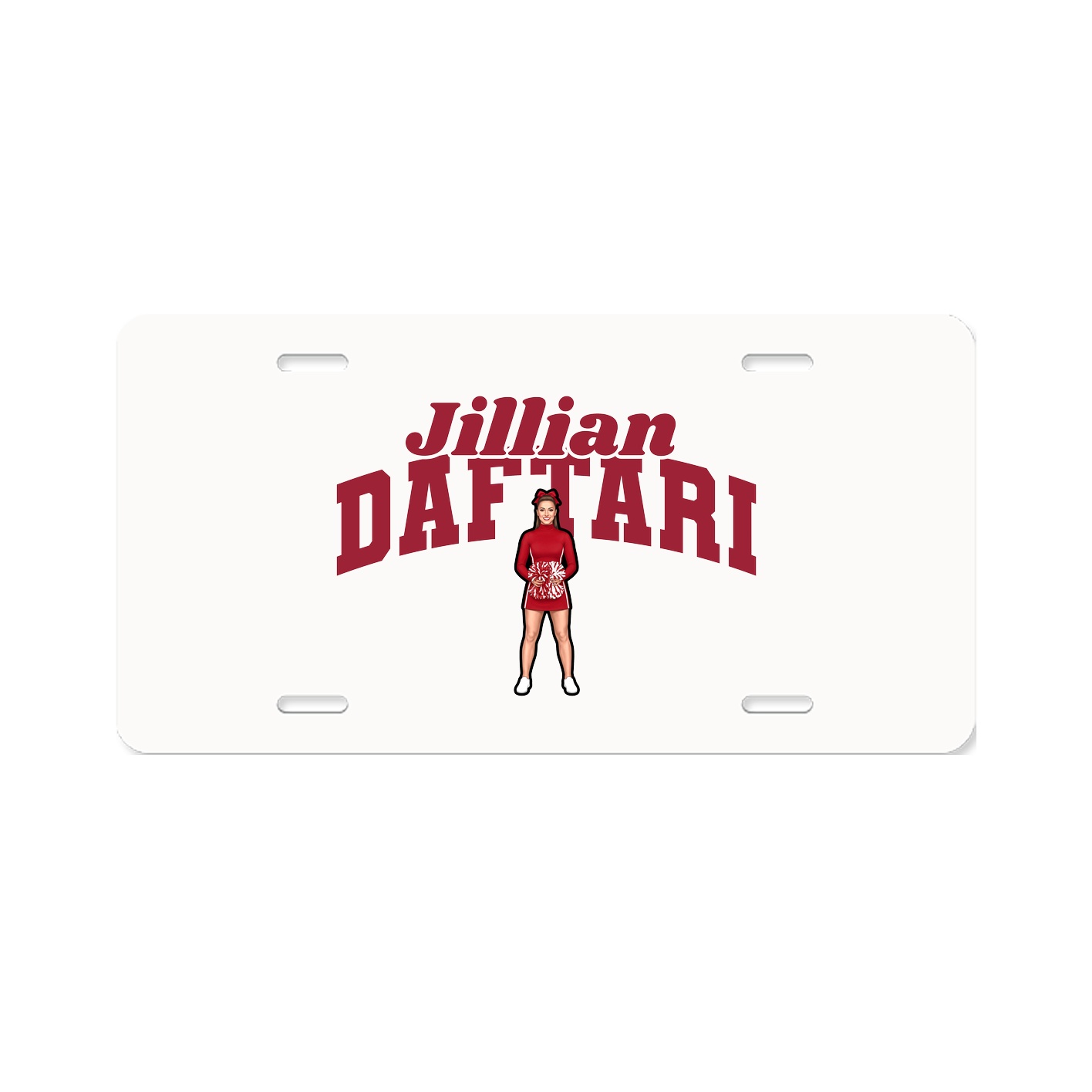 License Plate — Signature Arch in Classic