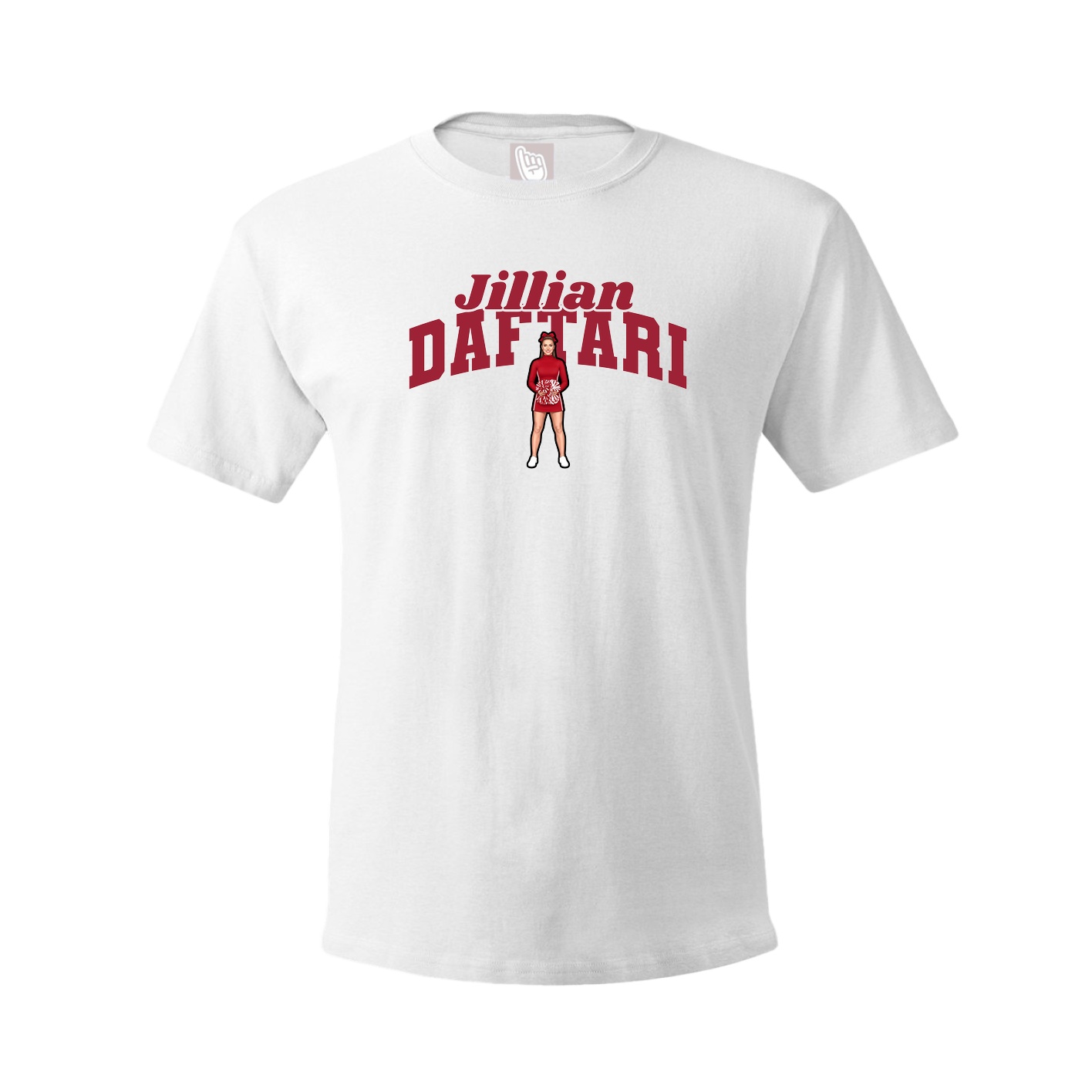 Youth Tee — Signature Arch in White