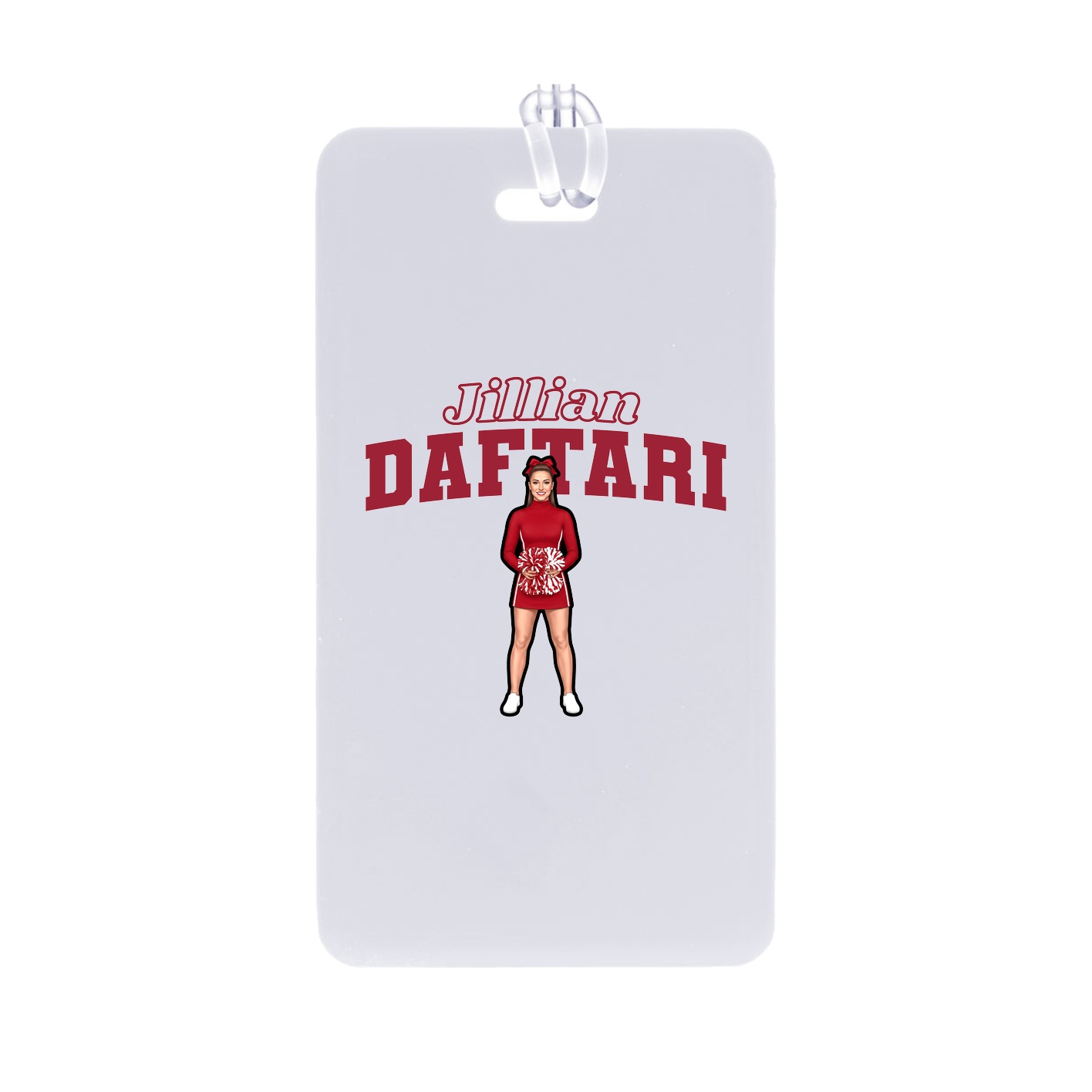 Bag Tag — Name Arch in Classic