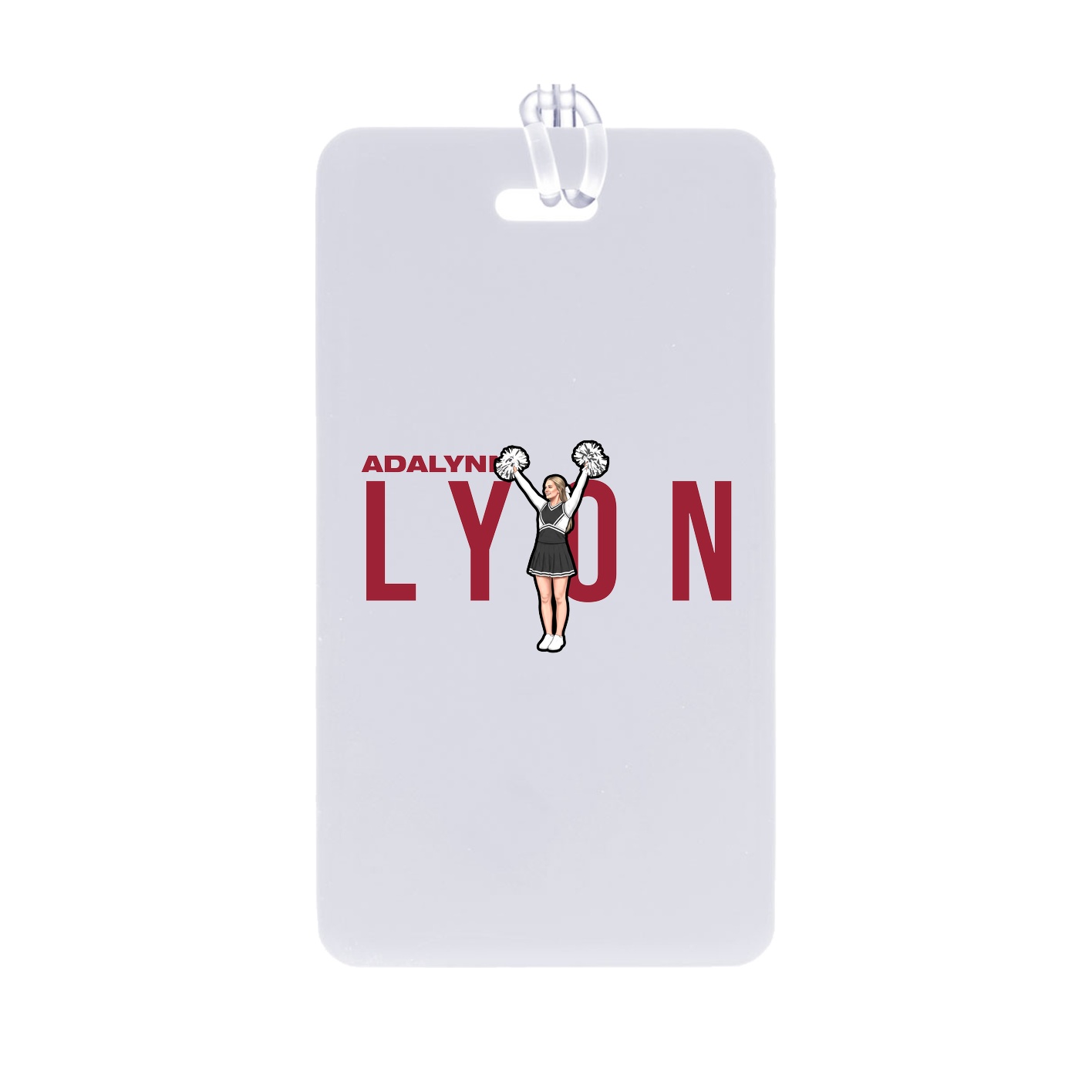 Bag Tag — Player Name in Classic