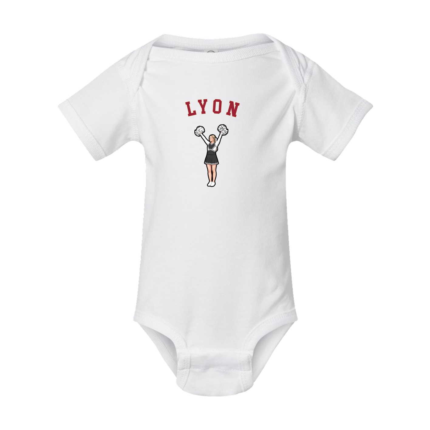 Baby Onesie — Shirsey Arch in White