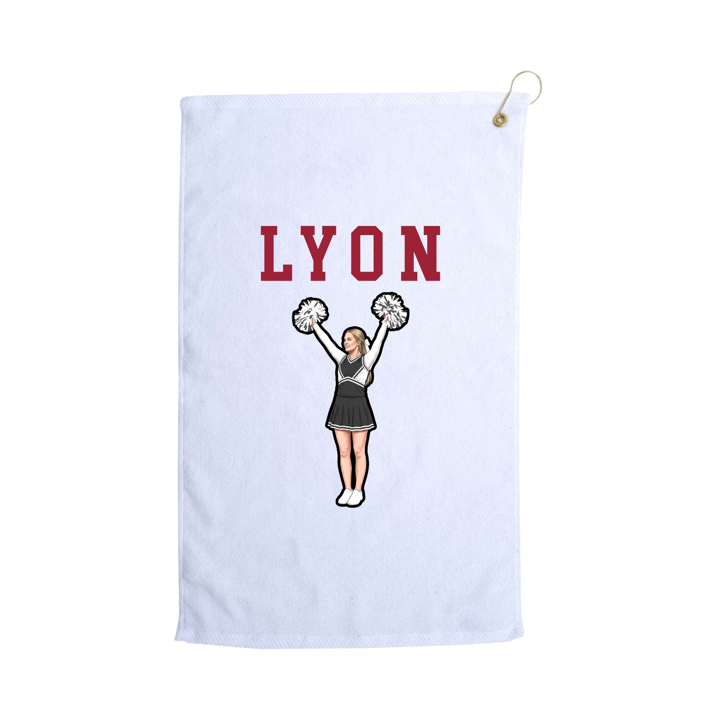 Golf Towel — Shirsey in White