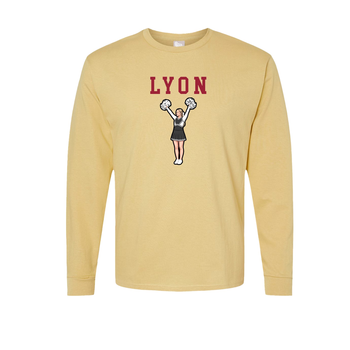 Long Sleeve Tee — Shirsey in Vegas Gold