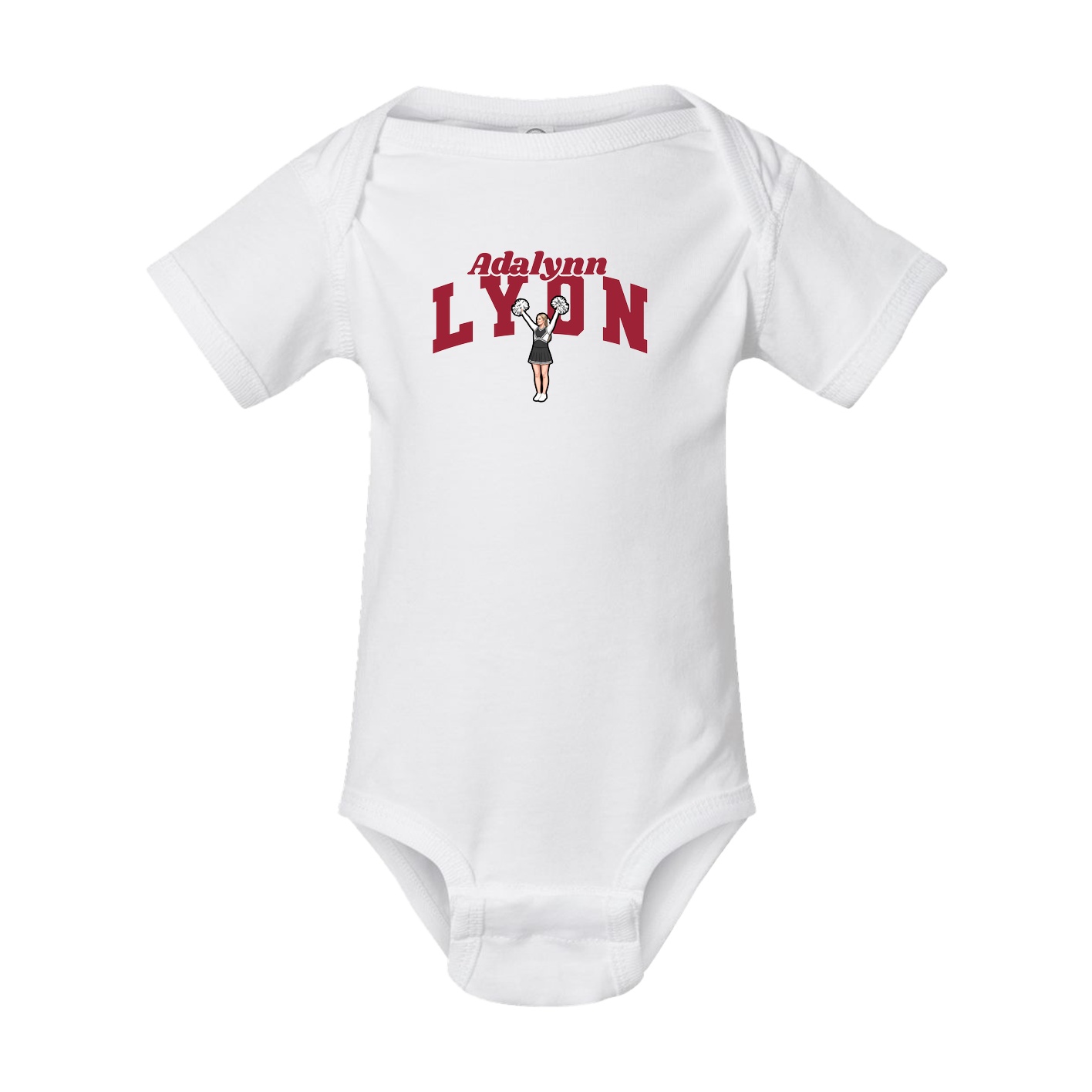 Baby Onesie — Signature Arch in White