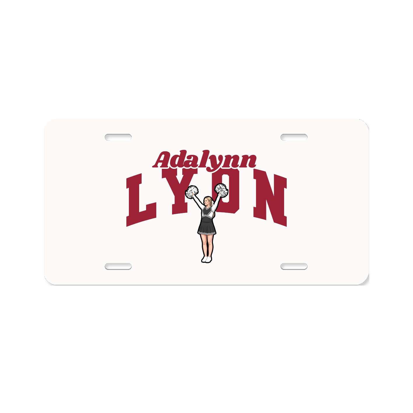 License Plate — Signature Arch in Classic
