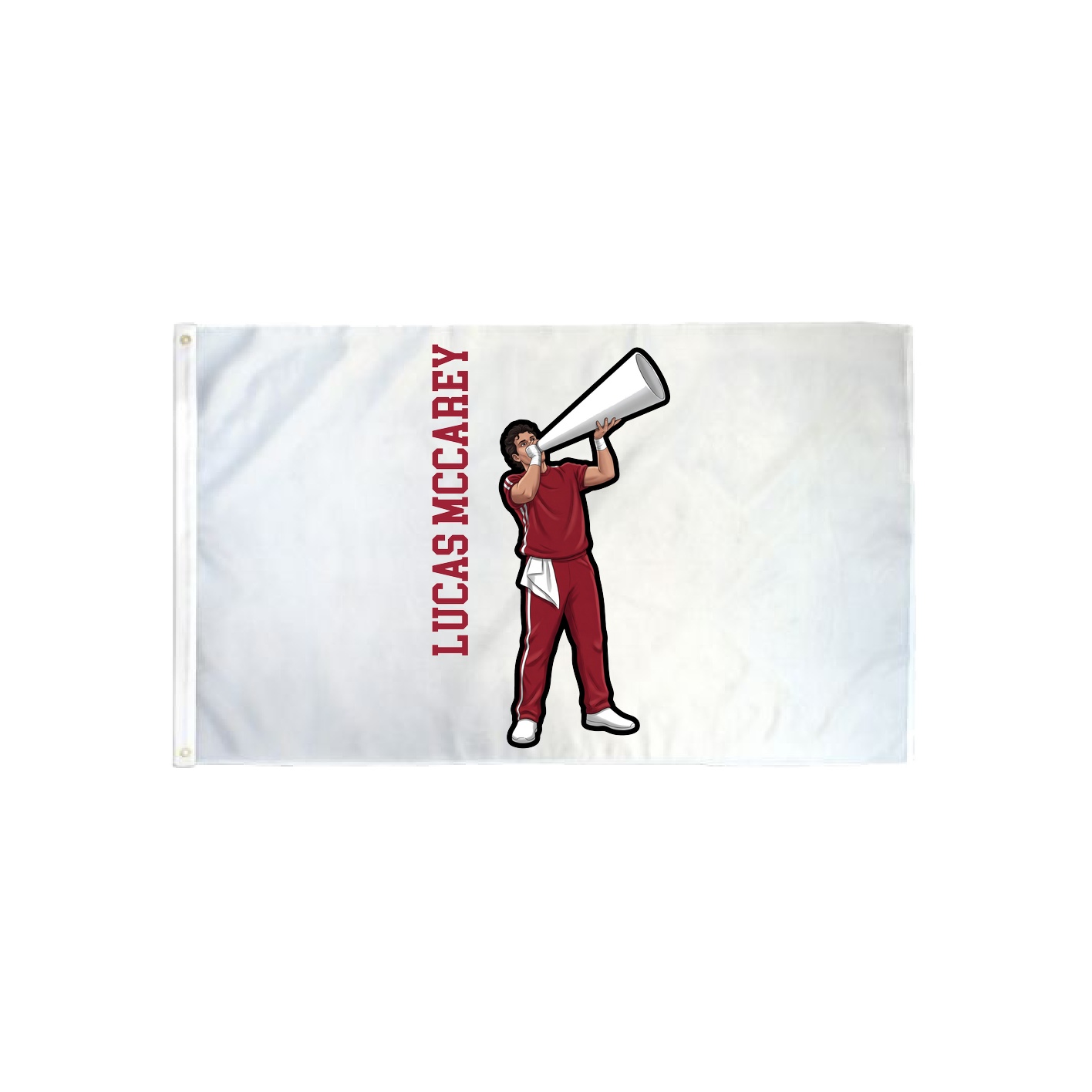 3x5 Flag — Name Vertical in Classic