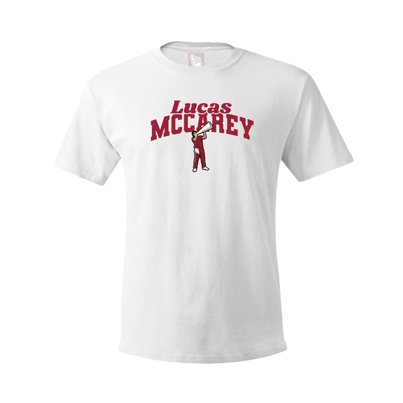 Tee — Signature Arch in White
