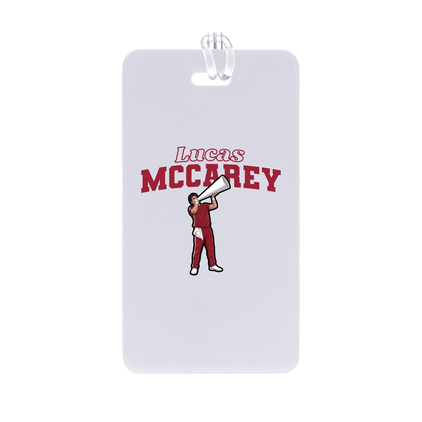 Bag Tag — Name Arch in Classic