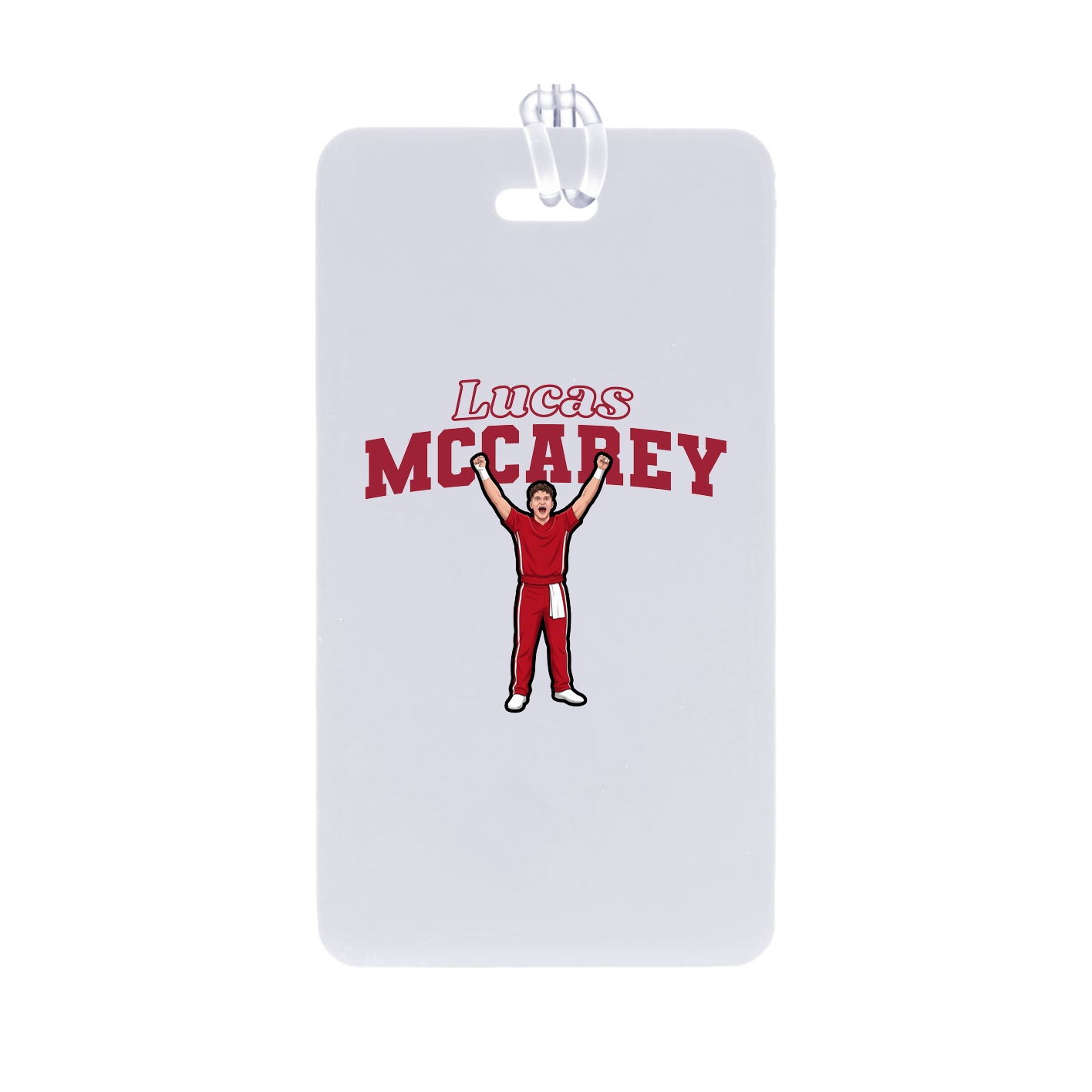 Bag Tag — Name Arch in Classic