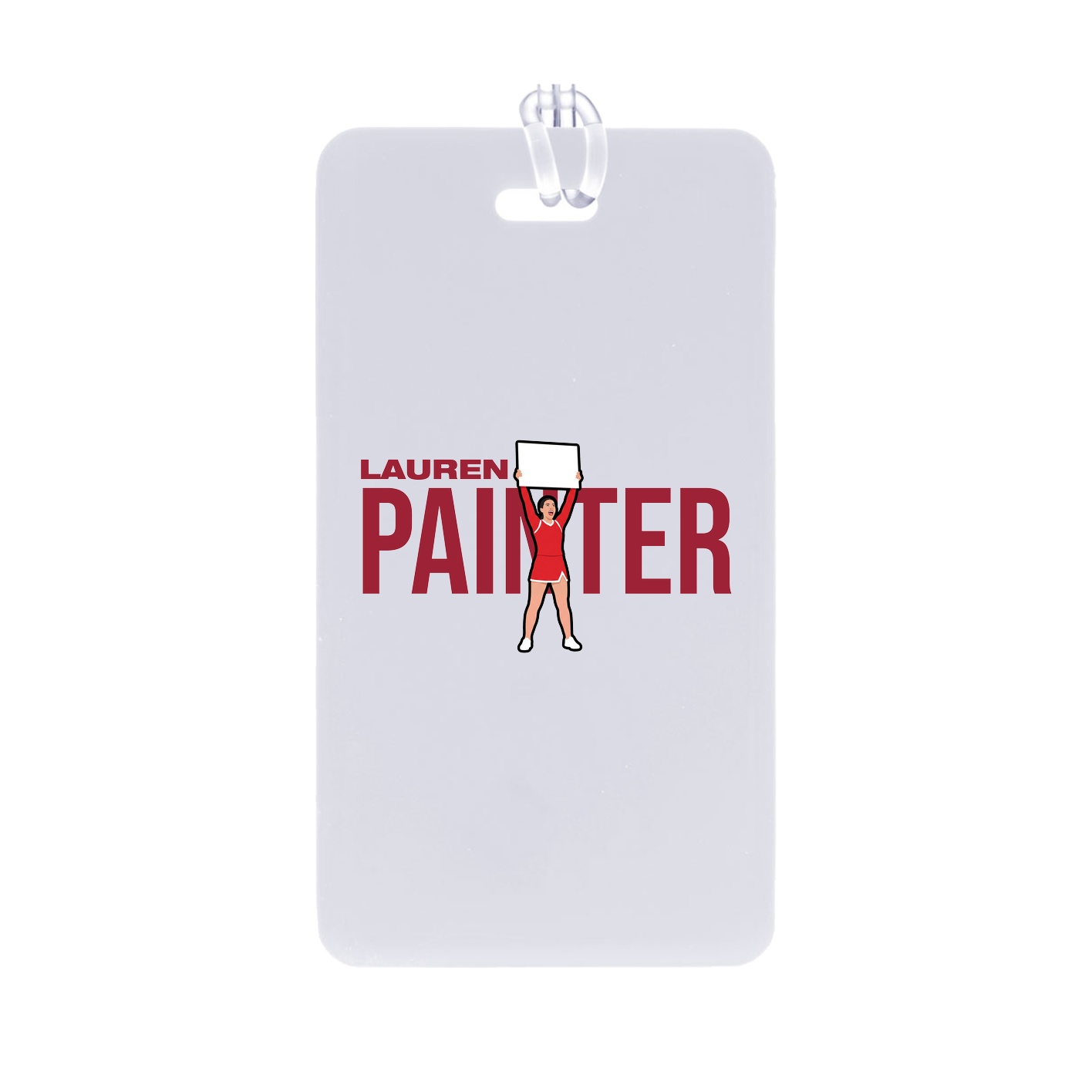 Bag Tag — Player Name in Classic