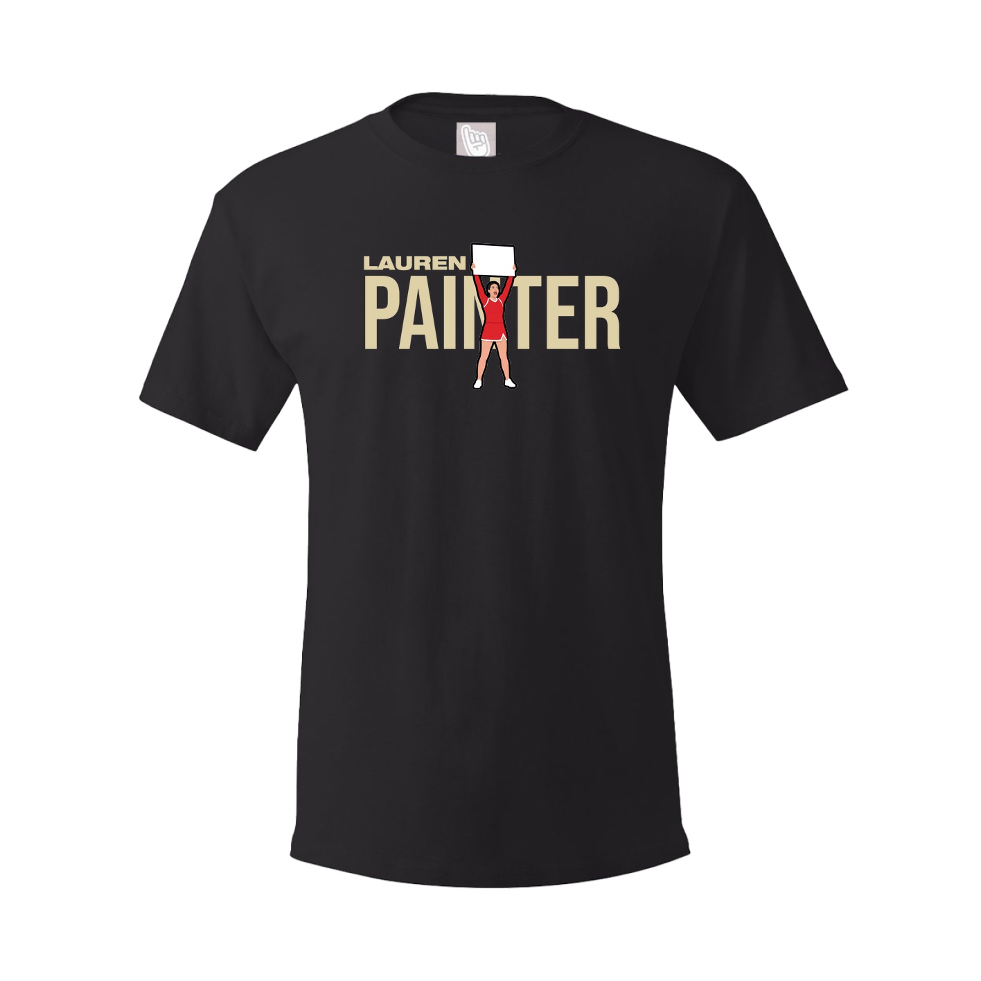 Youth Tee — Player Name in Black