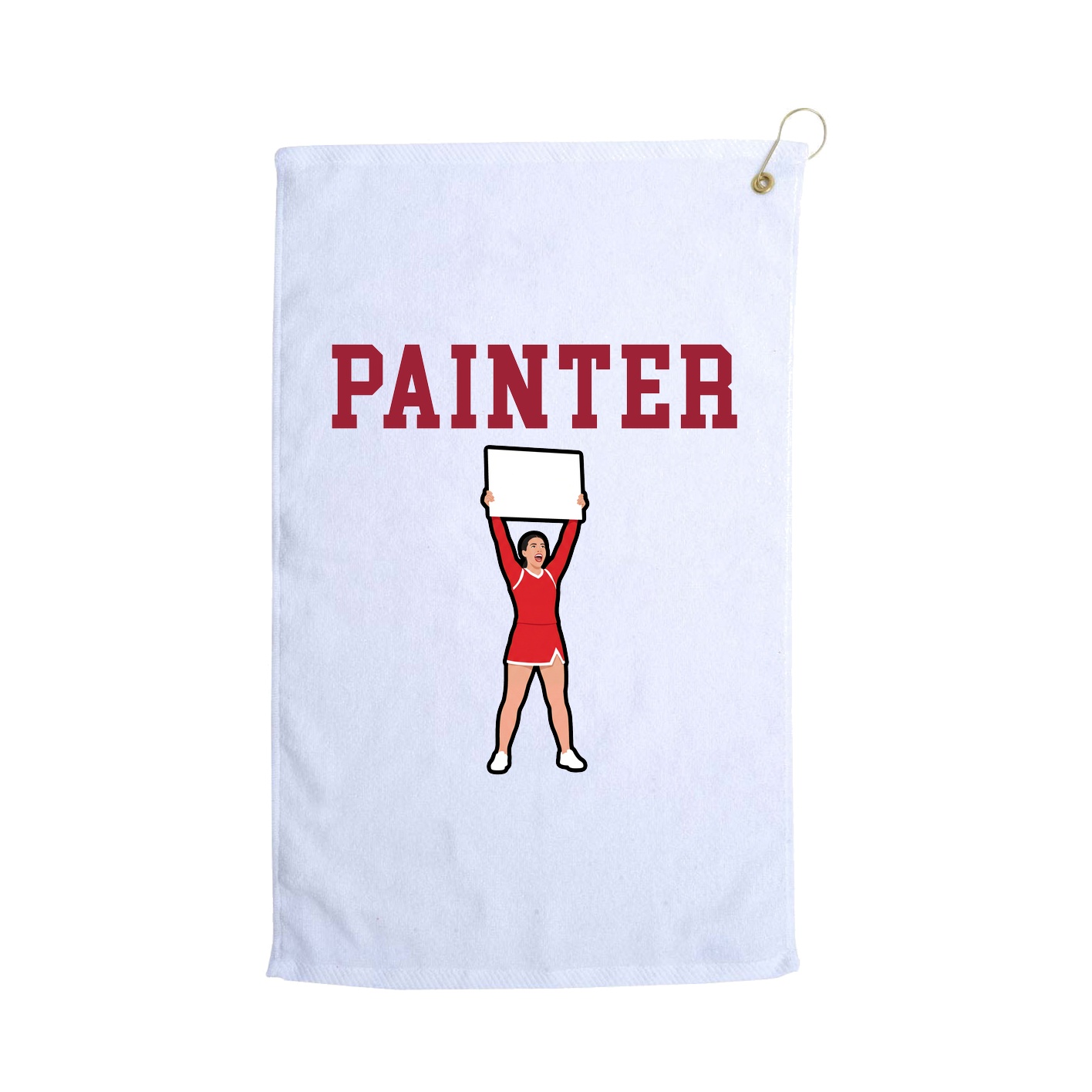 Golf Towel — Shirsey in White