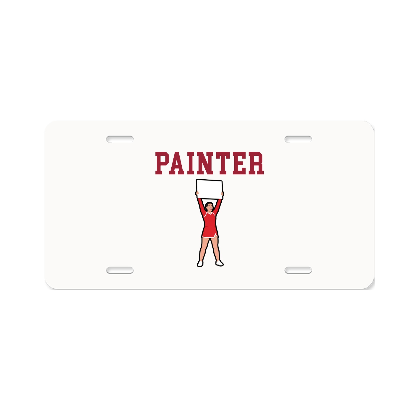 License Plate — Shirsey in Classic