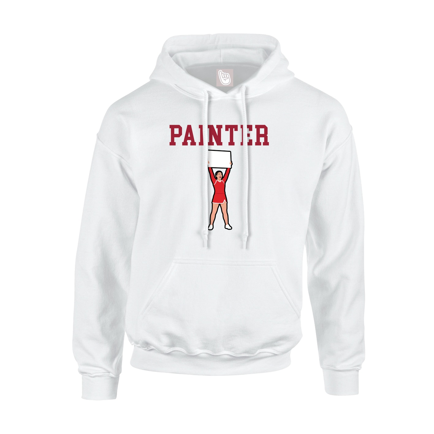 Youth Hoodie — Shirsey in White
