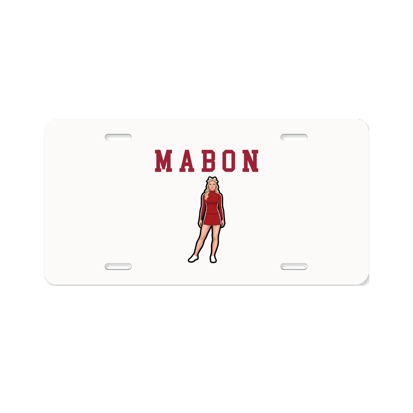 License Plate — Shirsey in Classic