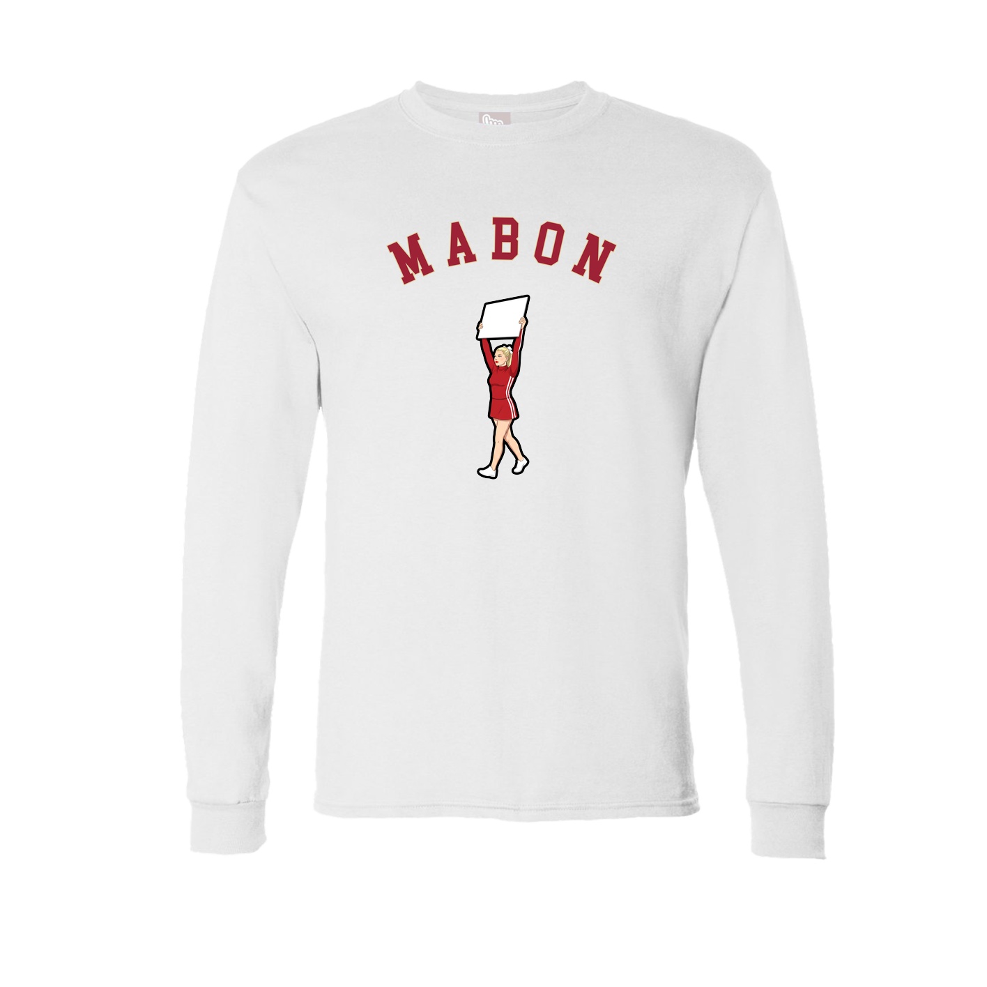 Long Sleeve Tee — Shirsey Arch in White