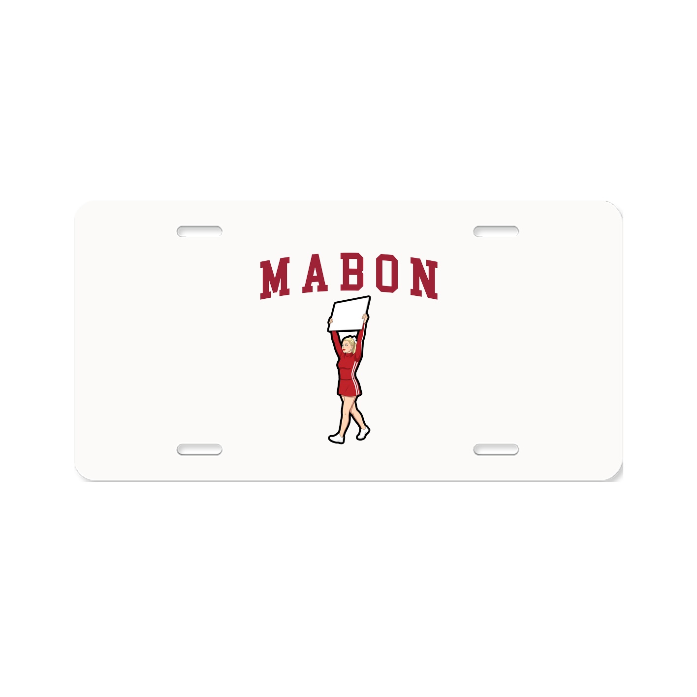 License Plate — Shirsey in Classic