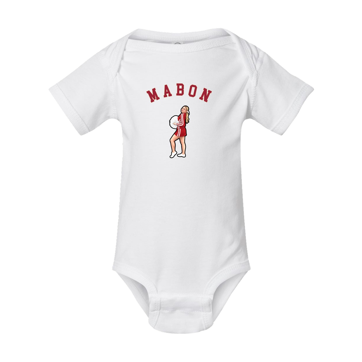 Baby Onesie — Shirsey Arch in White