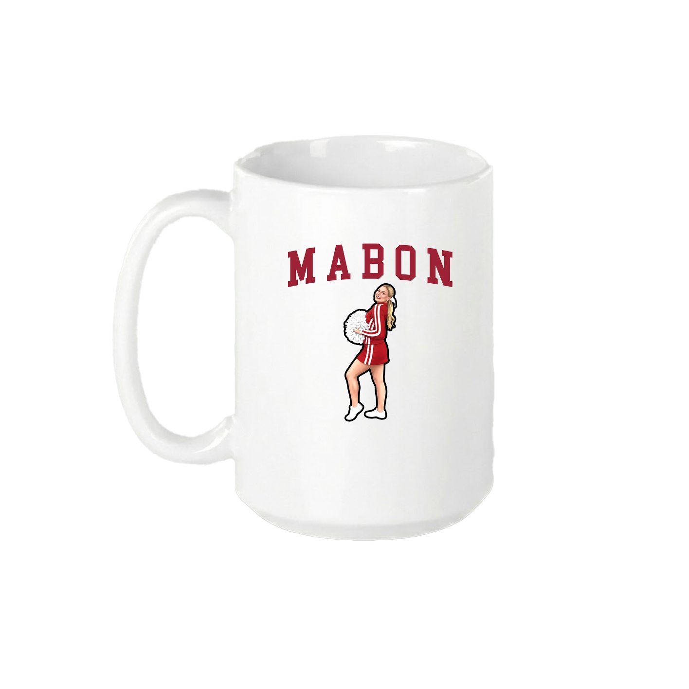 15oz Coffee Mug — Shirsey in White