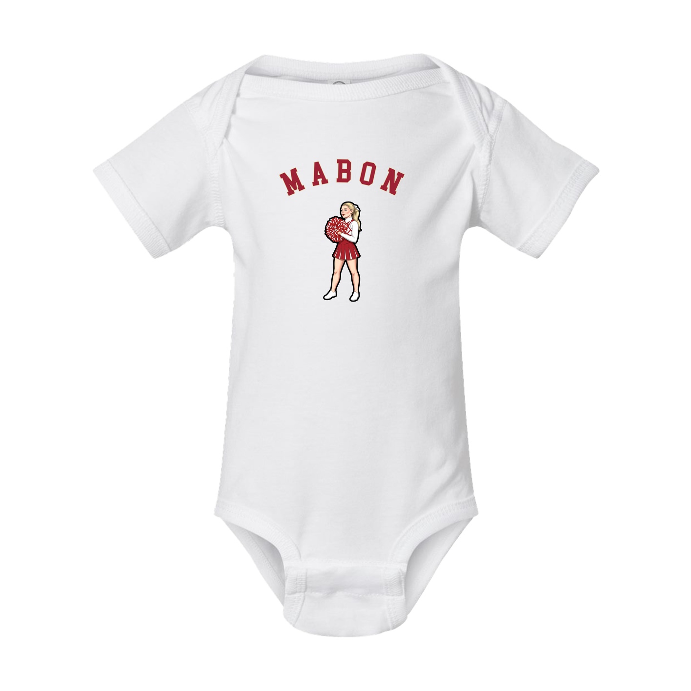 Baby Onesie — Shirsey Arch in White