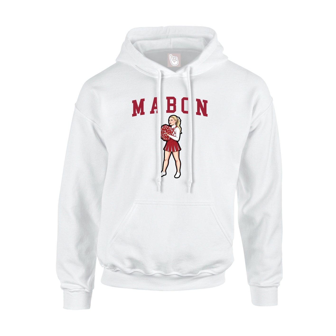Hoodie — Shirsey in White