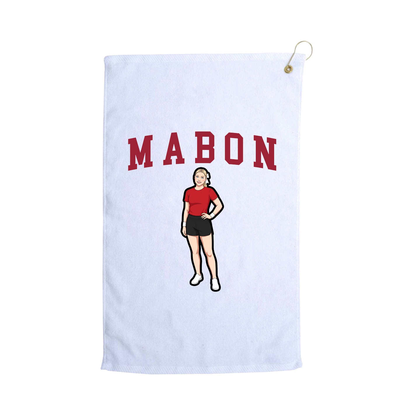 Golf Towel — Shirsey in White