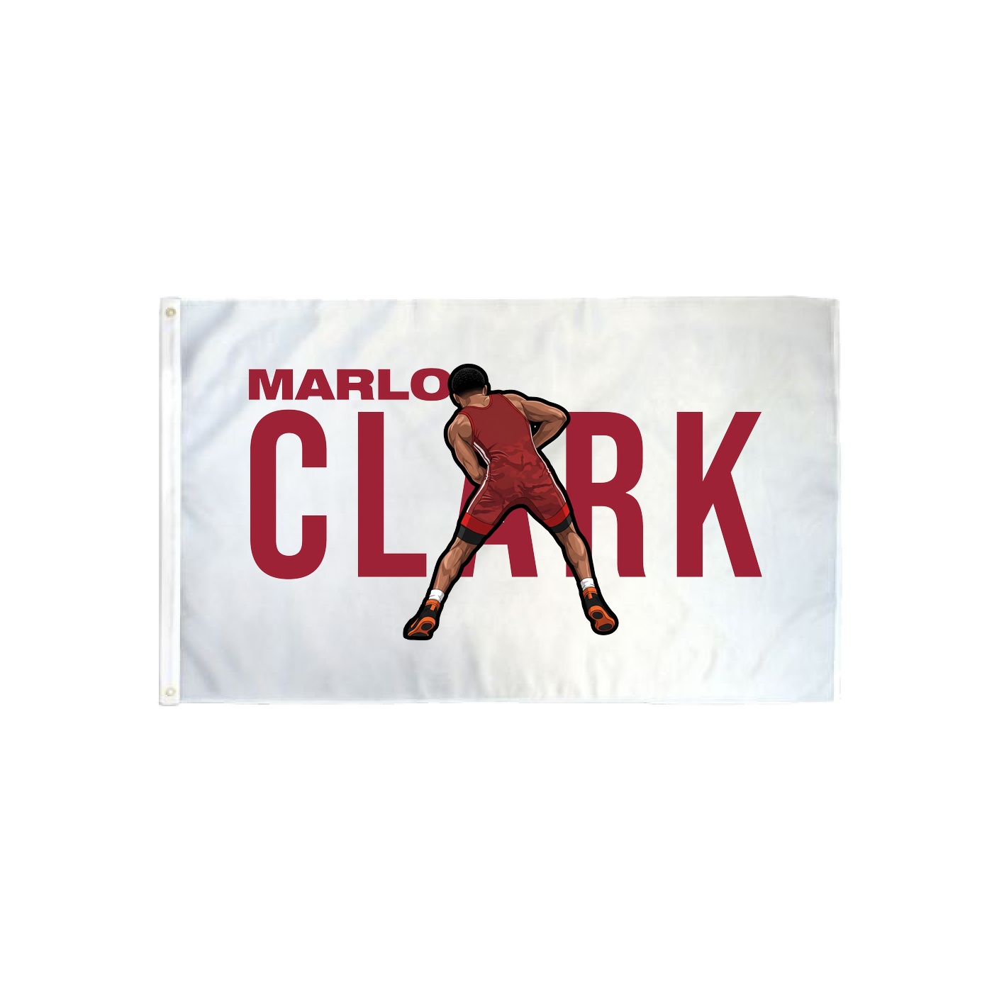 3x5 Flag — Player Name in Classic