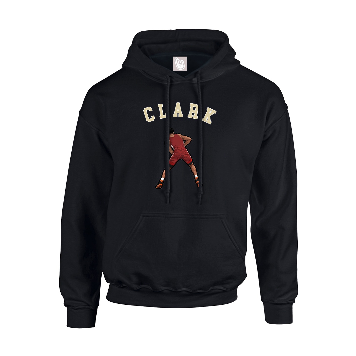 Youth Hoodie — Shirsey Arch in Black